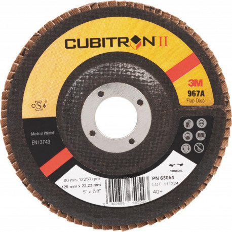 Disque à lamelles 967A bombé 125mm K60 3M