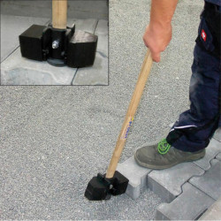 Maillet caoutchouc ergonomique GH-Ergo-K longueur 400mm