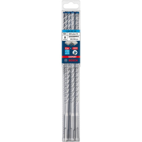 Foret béton SDS-plus 7x 8x200x265mm 10St EXPERT Bosch
