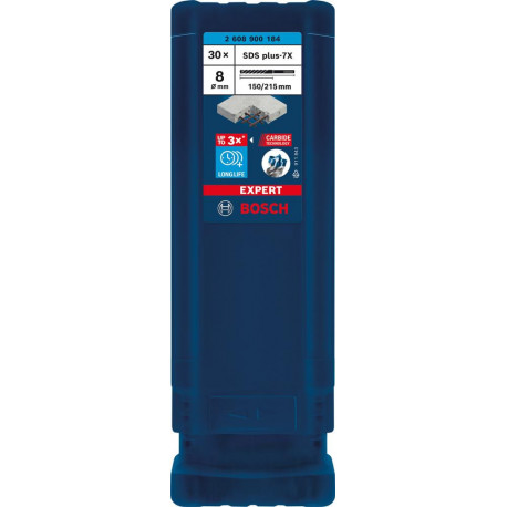 Foret béton SDS-plus 7x 8x150x215mm 30St EXPERT Bosch
