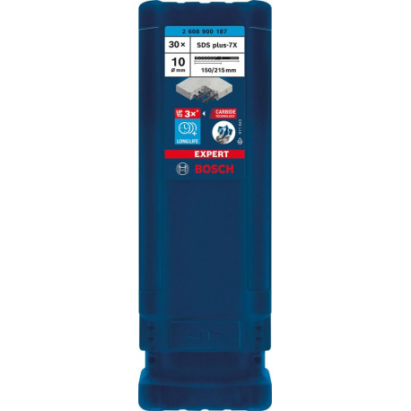 Foret béton SDS-plus 7x 10x150x215mm 30St EXPERT Bosch