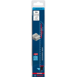 Lame de scie sabre a 10 unitésS 1141 HM Bosch