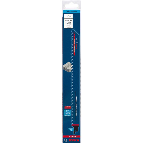 Lame de scie sabre a 10 unitésS 1241 HM Bosch
