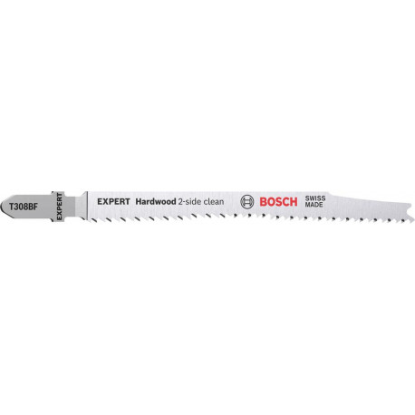 Lame de scie sauteuse Expert T 308 BF Pack a 5 Unités Bosch