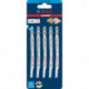 Lame de scie sauteuse Expert T 308 BF Pack a 5 Unités Bosch