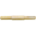 Goupille pleine avec rainure 8/10/8x120mm acier vz