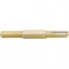 Goupille pleine avec rainure 8/10/8x120mm acier vz