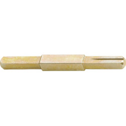 Goupille pleine avec rainure 8/10/8x140mm acier vz