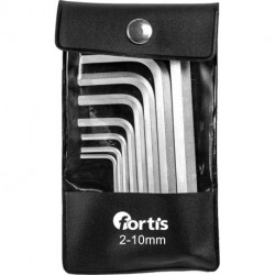 Set Clé allen in Tasche 8-unités 2-10mm FORTIS