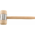 Maillet bois DIN 7462B Tête-D. 80x160mm FORTIS