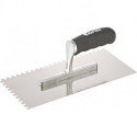 Taloche inox crantée inox 6x 6mm Poignée soft FORTIS