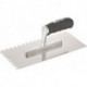 Taloche inox crantée inox 8x 8mm Poignée soft FORTIS