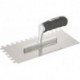 Taloche inox crantée inox 10x10mm Poignée soft FORTIS