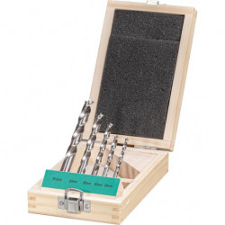 Foret hélicoïdal à bois Set HSS 5-tlg. FORTIS 