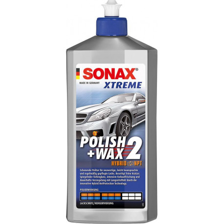 SONAX XTREME Polish + Cire 2 Hybride NPT 500 ml (Par 6)