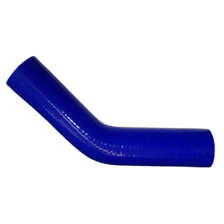 Silikon Kühlerschlauch Krümmer 45G bleu 13x4mm STRECKE Schenkellänge: je 152mm