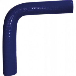 Silikon Kühlerschlauch Krümmer 90G bleu 13x4mm STRECKE Schenkellänge: je 152mm