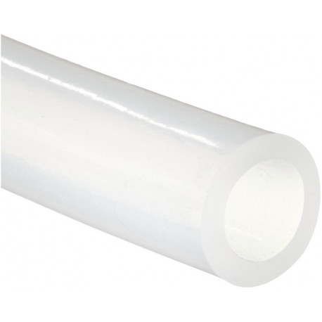 Tuyau silicone transparent FDA 10x1mm 25m