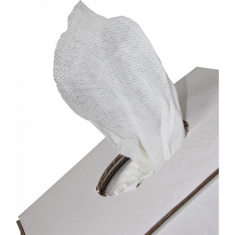WIPEX-SPEZIAL rouleau léger d'essuyage / chiffon de polissage blanc 40 x 38cm