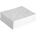 WIPEX-SPEZIAL chiffon d'essuyage / polissage blanc 40 chiffons 30 x 38cm plié en Z (Par 10)
