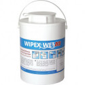 Distributeur de lingettes humides WIPEX-WET blanc plastique