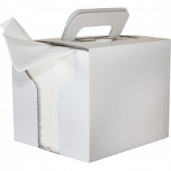 Lingettes WIPEX SUPREME blanc 80 lingettes 30 x 38cm (Par 8)