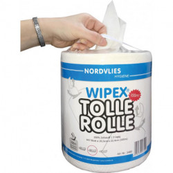 WIPEX TOLLE Rouleau 2 plis haut blanc 203 x 224 cm (Par 6)
