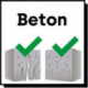Vis à béton CELO BTS PTL 6-55/5 Pan head groß TX30 ZnAl (Par 100)
