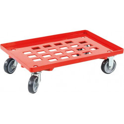Chariot de transport 416 x 615mm rouge Raster