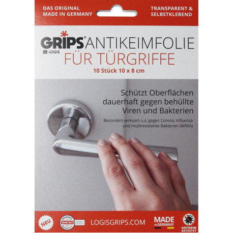 Poignée porte anti-germes LOGIS GRIPS