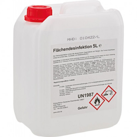 Désinfection des surfaces Bidon 5 L E-COLL