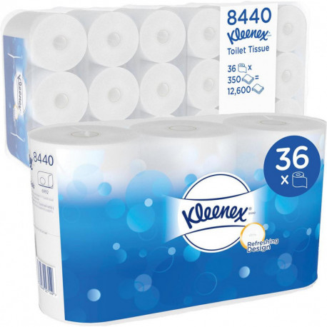 Papier toilette Kleenex standard / blanc (Par 6)