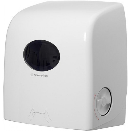 Distributeur de serviettes en rouleau AQUARIUS Kunstst./w