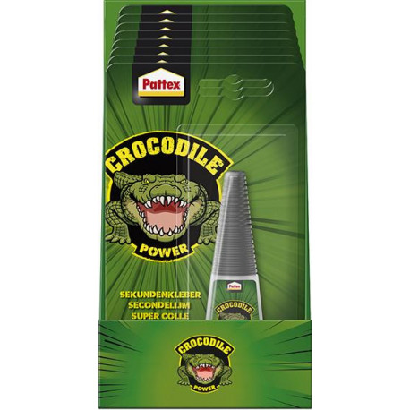 Superglue Pattex Crocodile 10g (Par 8)