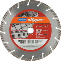 Disque diamant Standard Beton Turbo Ø230