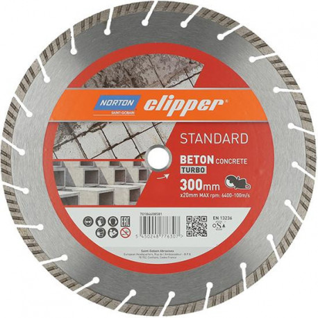 Disque diamant Standard Beton Turbo Ø300