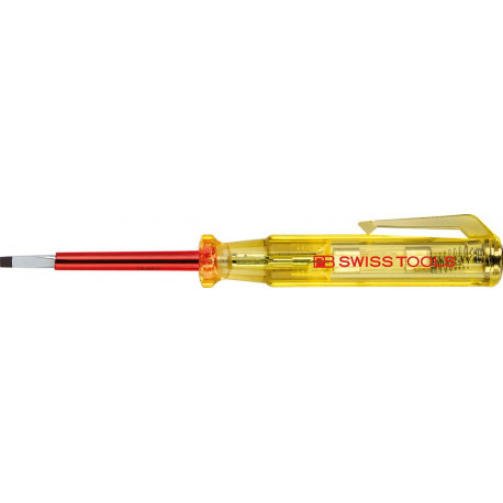 Testeur de tension VDE unipolaire 25x05x50mm PB Swiss Tools