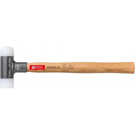 Marteau à face souple avec manche en bois sans rebond 60mm PB Swiss Tools