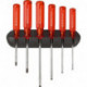 Set Tournevis 6-unités Fente PH im support mural Classic PB Swiss Tools