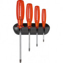 Set Tournevis 4-unités PH im support mural Multicraft PB Swiss Tools