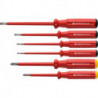 Set Tournevis VDE 6-unités Fente/PH en carton Classic PB Swiss Tools