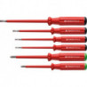 Set Tournevis VDE 6-unités Fente/PZ en carton Classic PB Swiss Tools