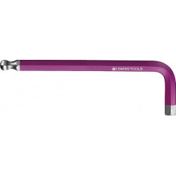 Clé allen DIN 911 Tête sphérique Rainbow 8mm PB Swiss Tools