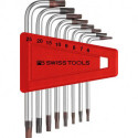 Set Clé allen en support plastique 8-unités T6-T25 PB Swiss Tools