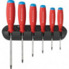 Set Tournevis 6-unités Torx im support mural SwissGrip PB Swiss Tools