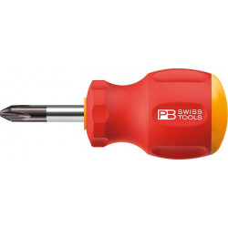 Tournevis Stubby PH1x 30mm SwissGrip PB Swiss Tools