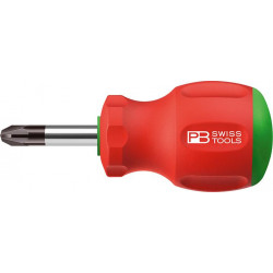 Tournevis Stubby PZ2x 35mm SwissGrip PB Swiss Tools