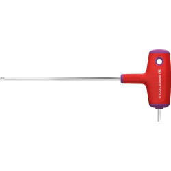 Poignée en T-Tournevis avec sortie latérale 10x200mm Tête sphérique PB Swiss Tools
