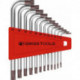 Set Clé allen en support plastique 12-unités T6-T45 PB Swiss Tools