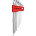 Set Clé allen en support plastique 7-unités 15-6mm SAFETY Tête sphérique PB Swiss Tools